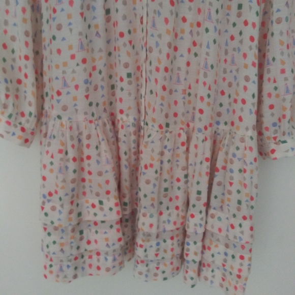 Anthropologie Maeve Peplum blouse Size XS - Picture 8 of 9